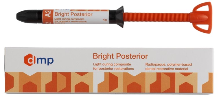 Bright Posterior Bulk Fill Composite 4g syringe